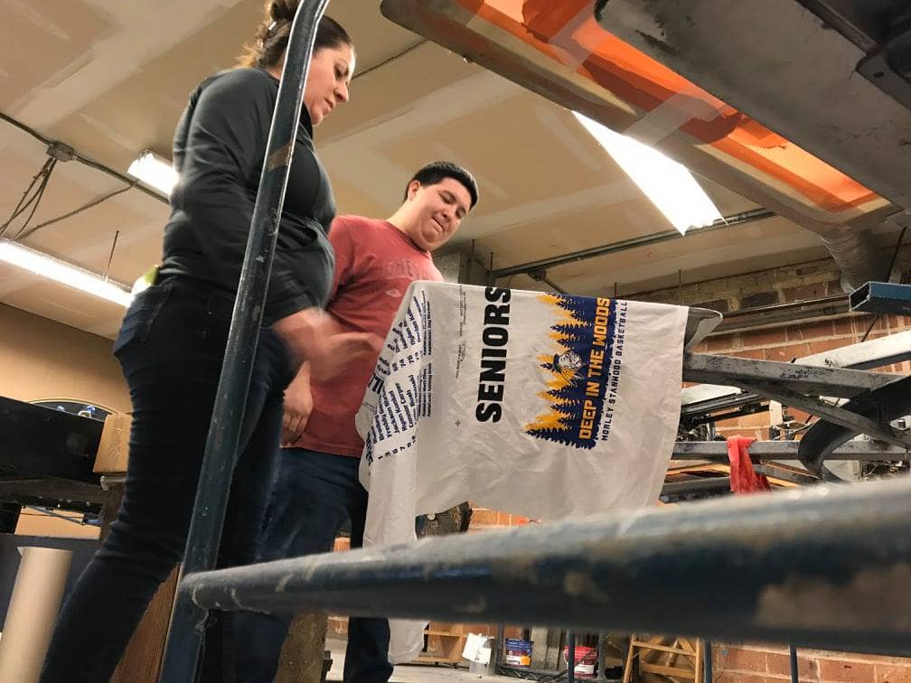 Cerva Imprints Screen Printers in Grand Rapids